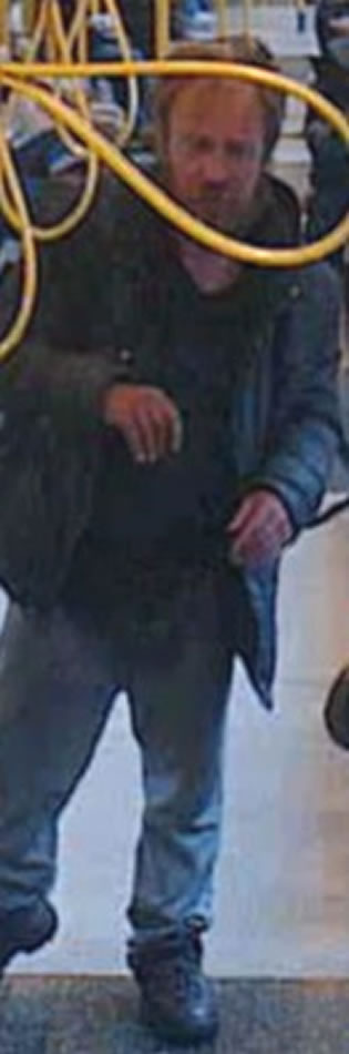 Man police wish to speak to about the incident. Picture: BTP 