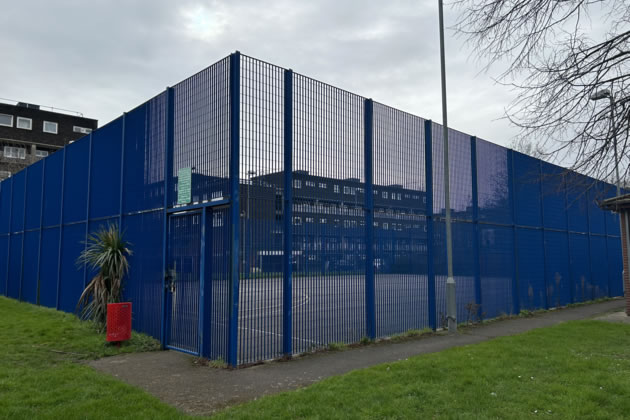 Games court, Lennox Estate, Roehampton